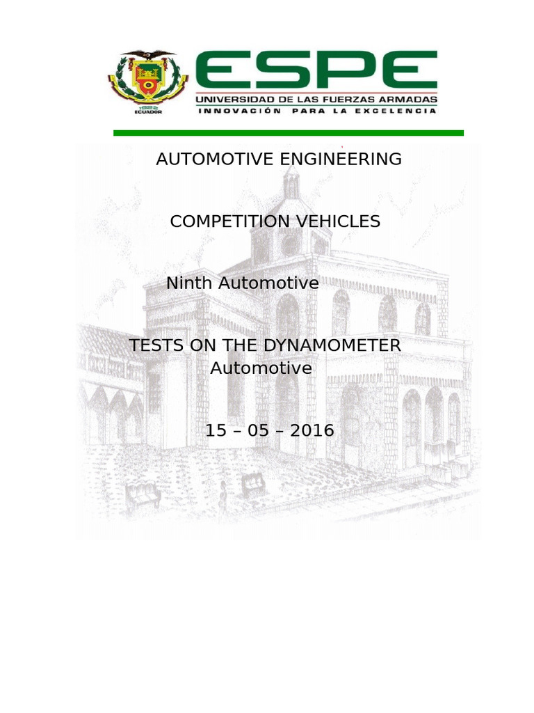 Datsun 1400 Dynamometer Test Results | PDF | Engines | Horsepower