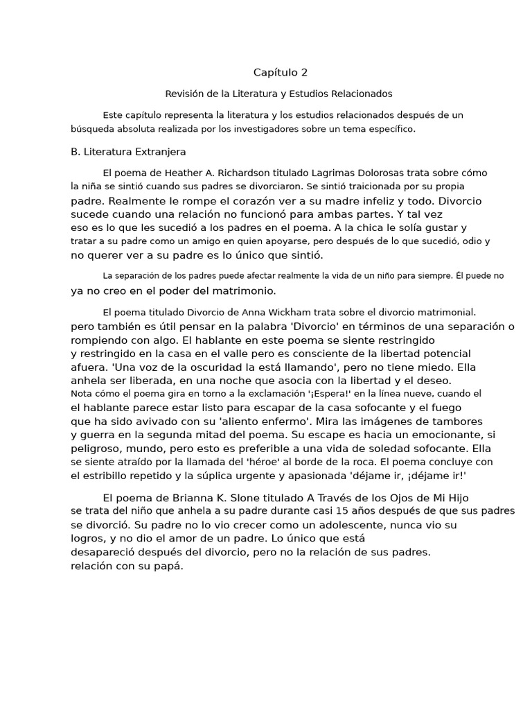 Impacto del Divorcio en Niños y Familias | PDF | Divorcio | Matrimonio