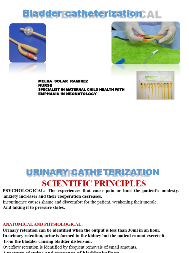Bladder Catheterization Techniques Guide | PDF | Catheter | Urology