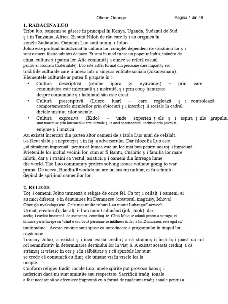 Luo de Vest | PDF