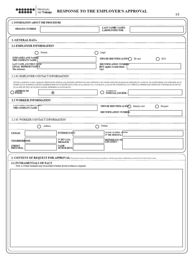 Response To Employer Approval | PDF | Identity Document | Access Control