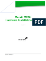 Meraki Setup MX60