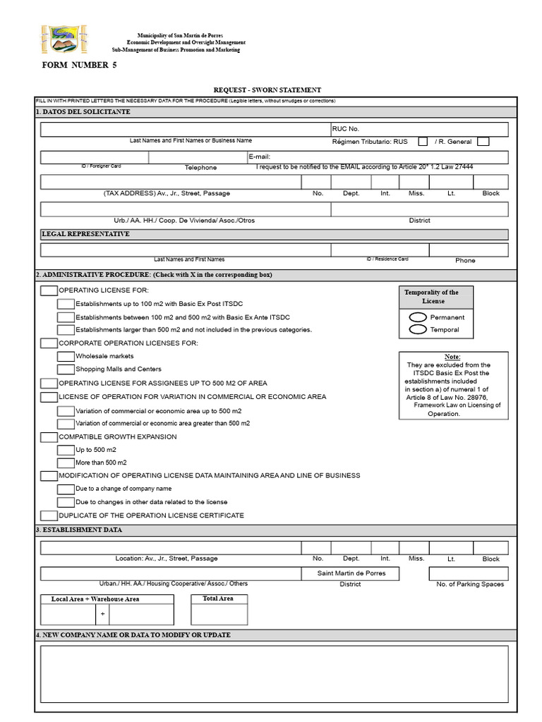 Application For Operating License | PDF | Justice | Crime & Violence