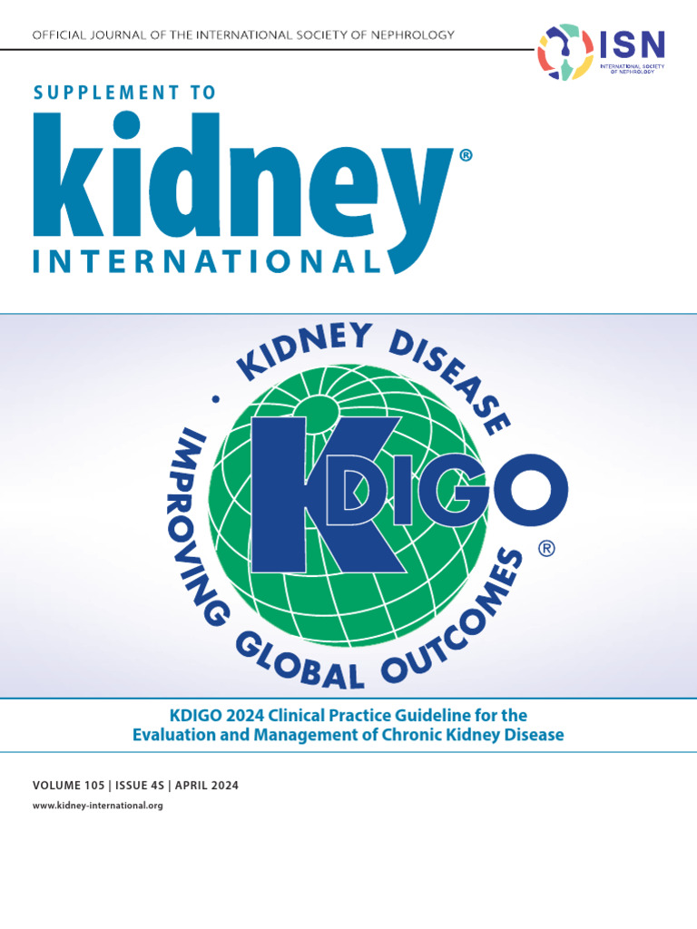 KDIGO 2024 CKD Management Guidelines | PDF | Chronic Kidney Disease ...