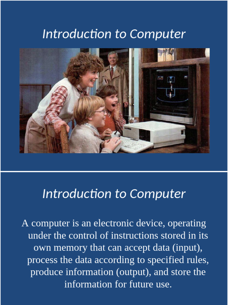 Computer Basics: Functions & Components | PDF | Computer Data Storage ...
