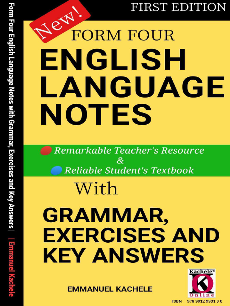 Form Four English Study Guide | PDF | Clause | Grammar