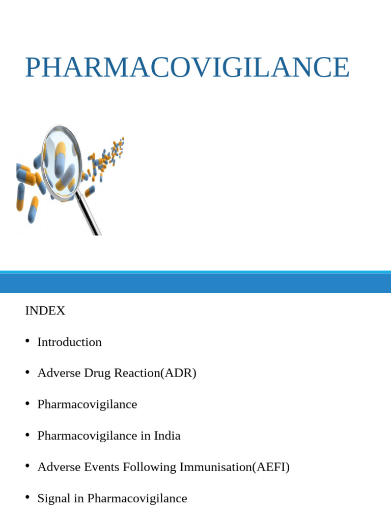 Pharmacovigilance | PDF | Pharmacovigilance | Pharmacy