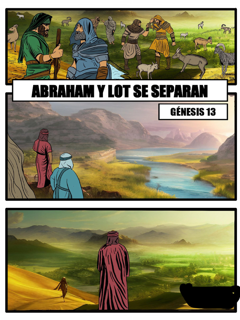 Separación de Abraham y Lot: Lecciones de Fe | PDF | Abrahán | Libro ...