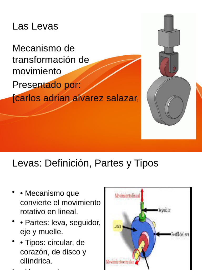 Levas: Tipos y Funciones en Mecánica | PDF