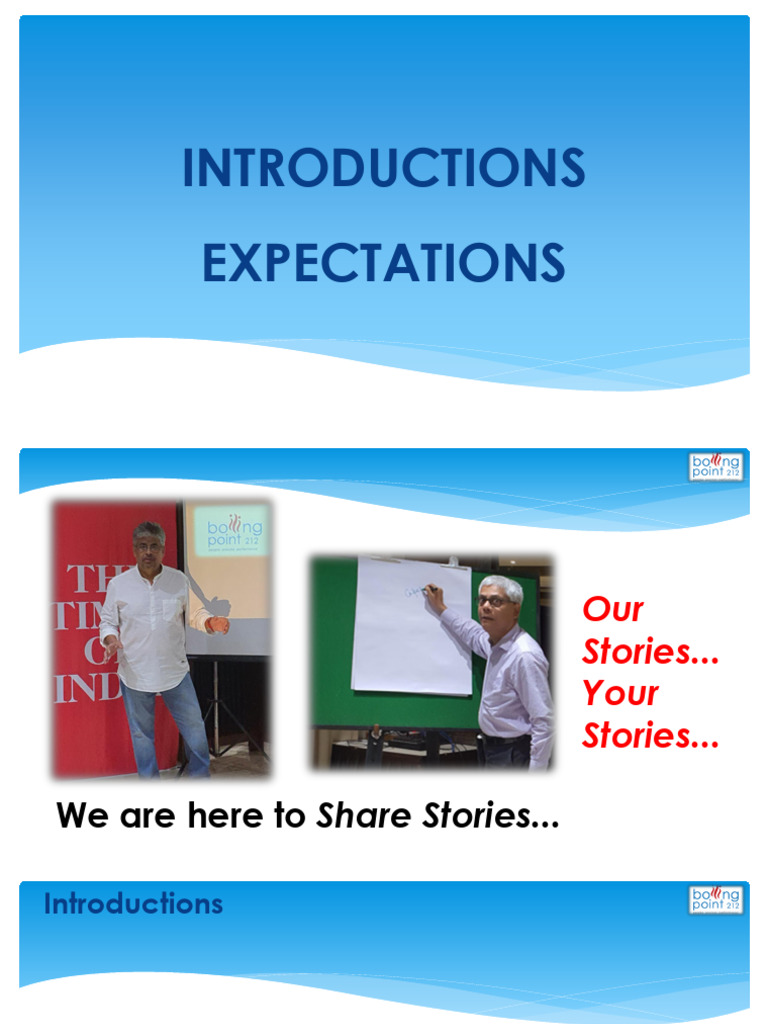 Workshop Participant Introductions Guide | PDF