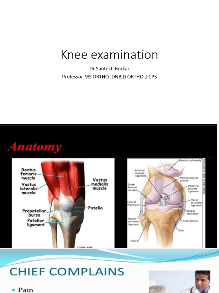 Knee Examination | PDF