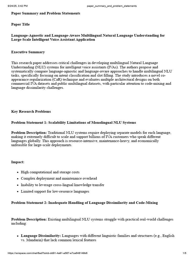 Summarize Paper Tasks | PDF | Multilingualism | Evaluation