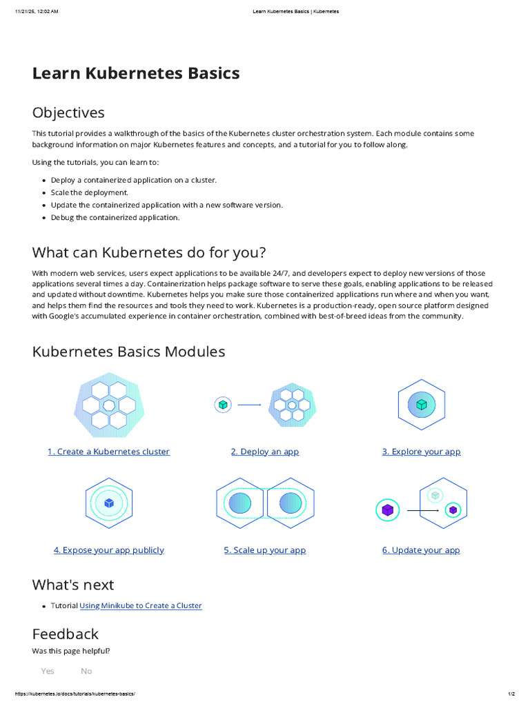 Kubernetes Sample | PDF