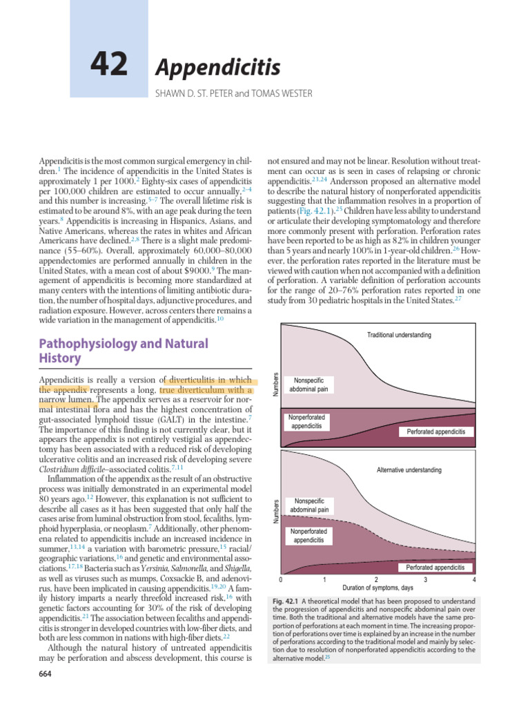 Understanding Pediatric Appendicitis | PDF | Gastroenterology ...