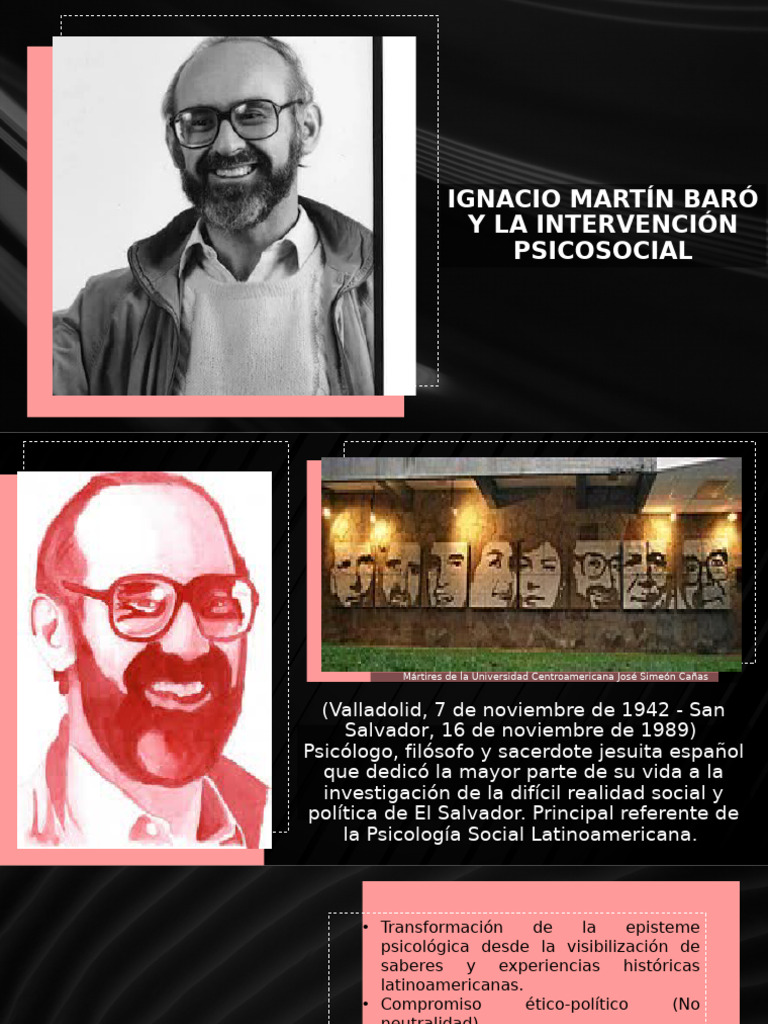 Ignacio Martín Baró: Psicología y Trauma Social | PDF | Sicología ...
