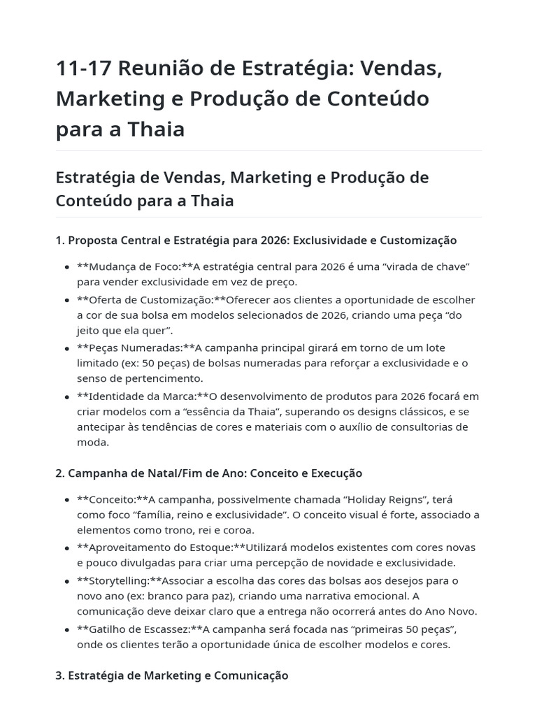 Estratégia de Vendas e Marketing 2026 | PDF | Inteligência artificial ...