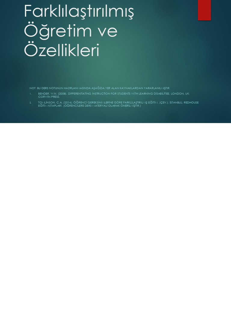 Ders 4 | PDF