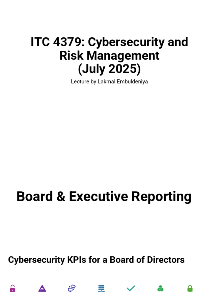 Cybersecurity Metrics & KPIs Overview | PDF | Security | Computer Security