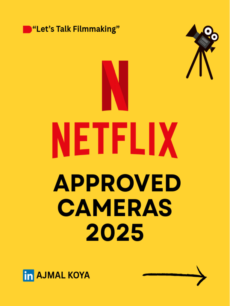 Netflix Approved Cameras 2025 List | PDF | Display Technology | Media ...