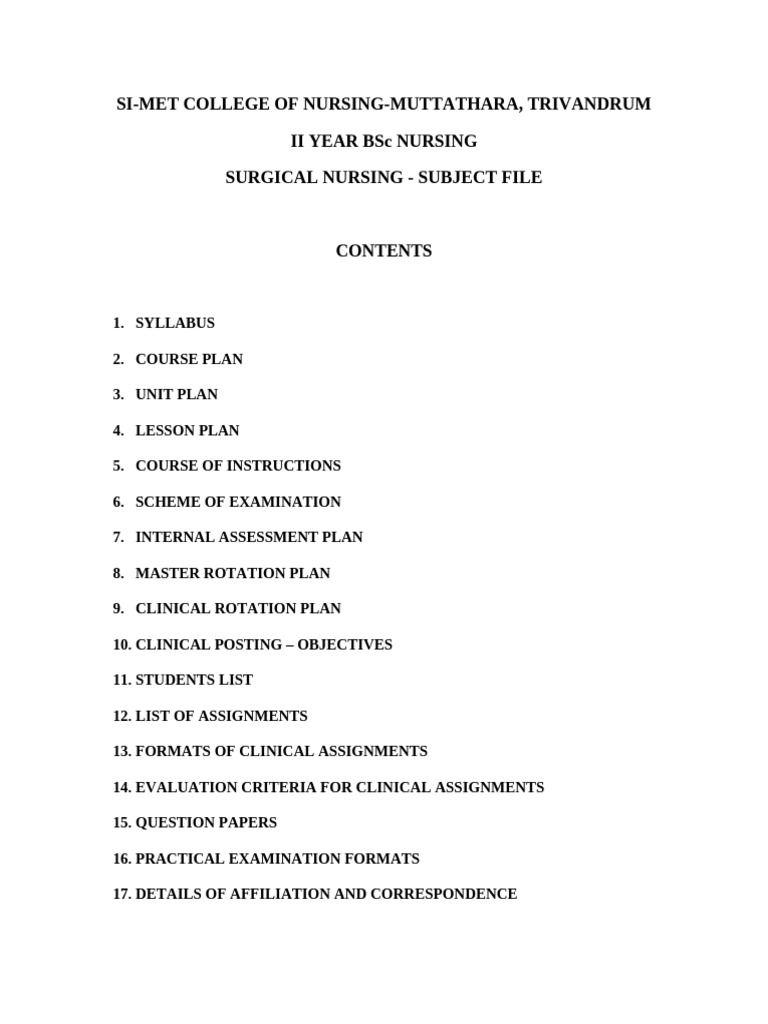 Subject File Contents | PDF