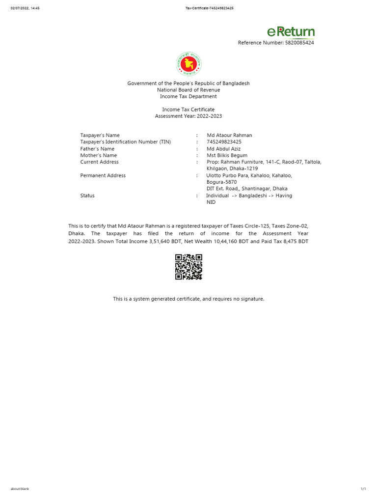 Incom Tax | PDF | Taxpayer | Taxes
