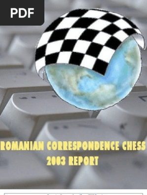 Romanian Correspondence Chess Chess Abstract Strategy Games