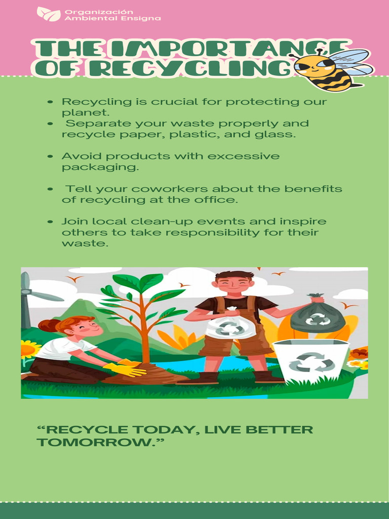 Benefits of Recycling for a Greener Planet | PDF