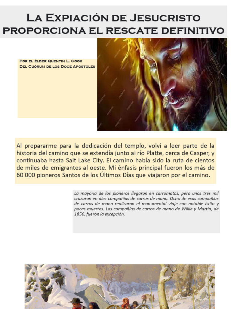 La Expiación de Jesucristo Proporciona El Rescate Definitivo | PDF | Pecado