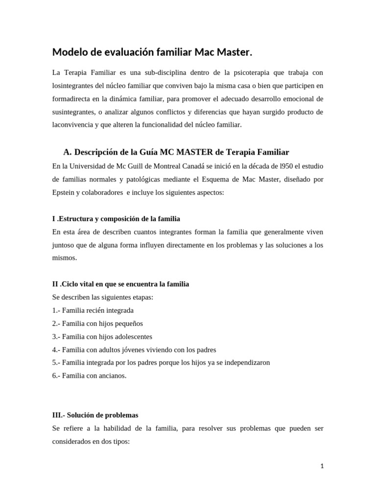 Guia Mac Master Modelo Resumido | PDF | Las emociones | Comportamiento