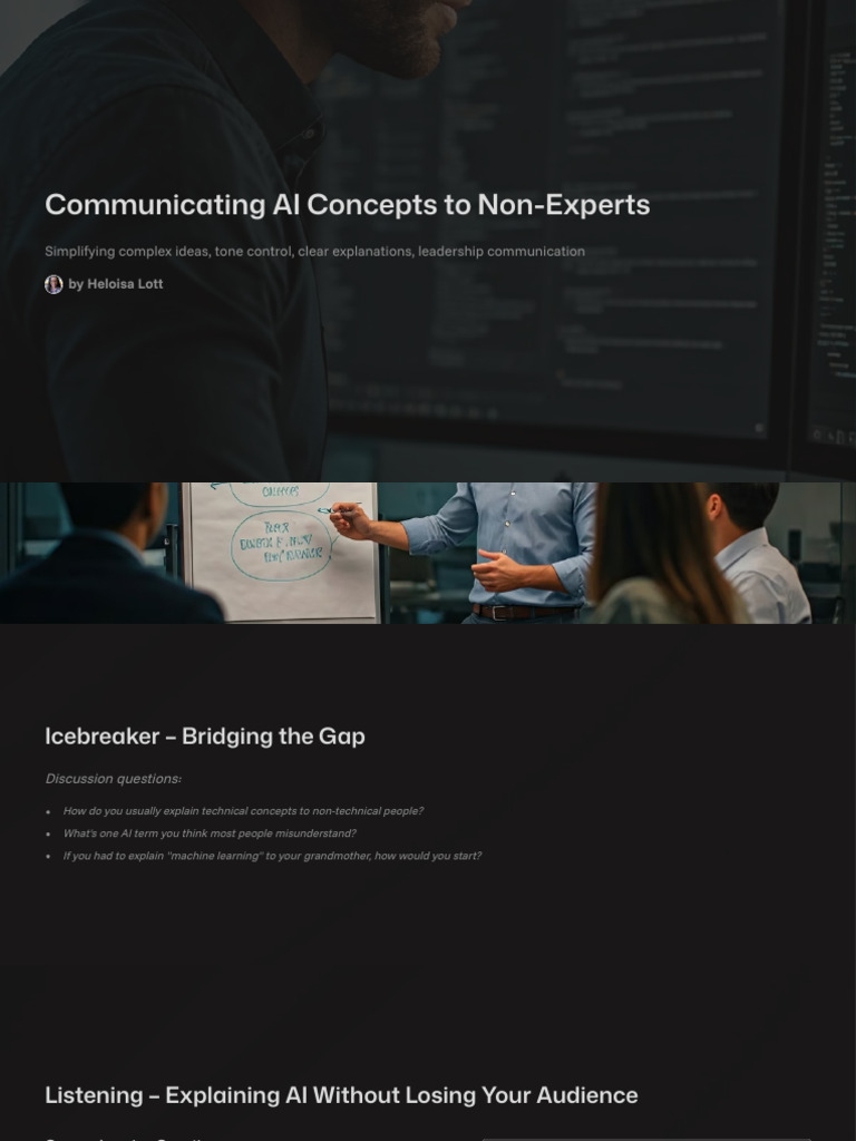 Simplifying AI for Non-Experts | PDF | Artificial Intelligence ...