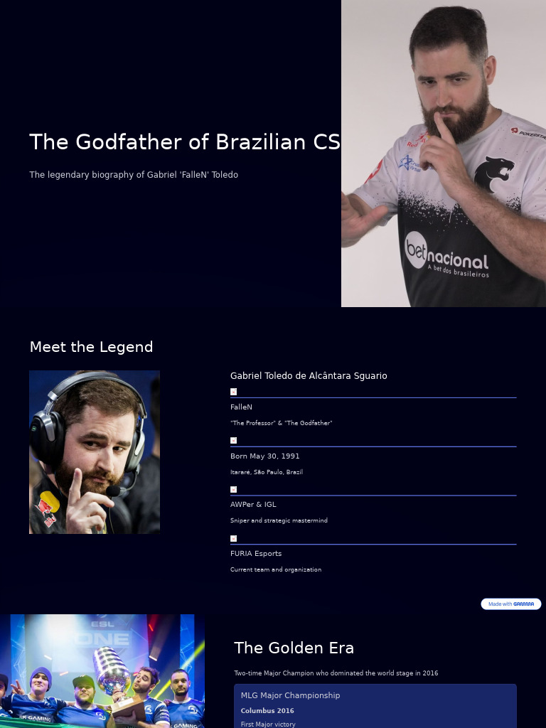 FalleN: The Godfather of Brazilian CS | PDF | Sports