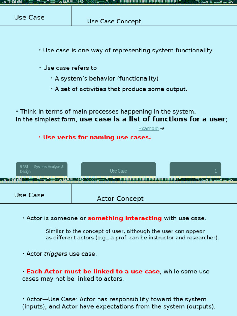 Usecase & Usecase Diagrams | PDF | Use Case | System