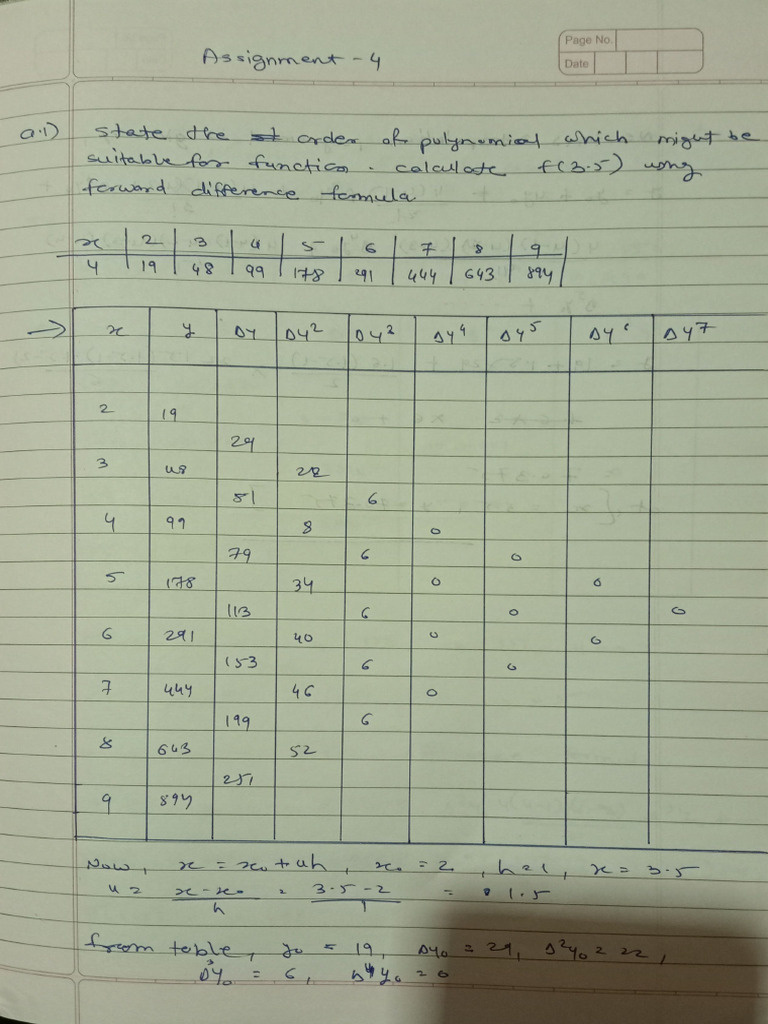 Math Assignment 4. (1) | PDF