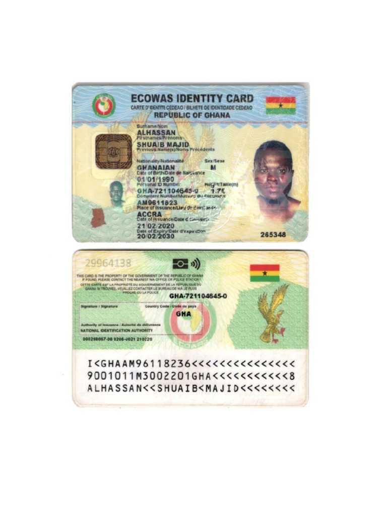 Ghana Card | PDF