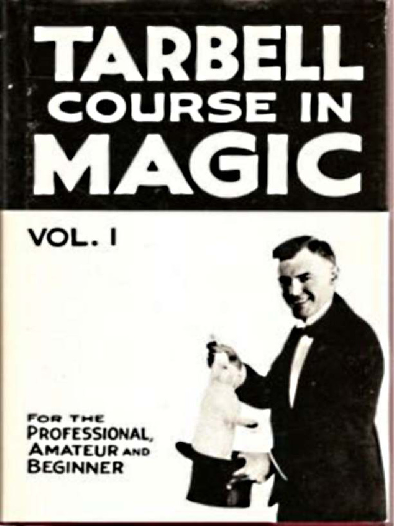 Harlan Tarbell - Complete Tarbell Course in Magic Vol 1 | PDF
