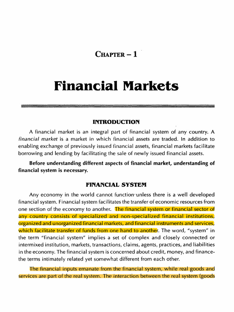 Unit 1 Theory 2 | PDF | Financial Markets | Securities (Finance)