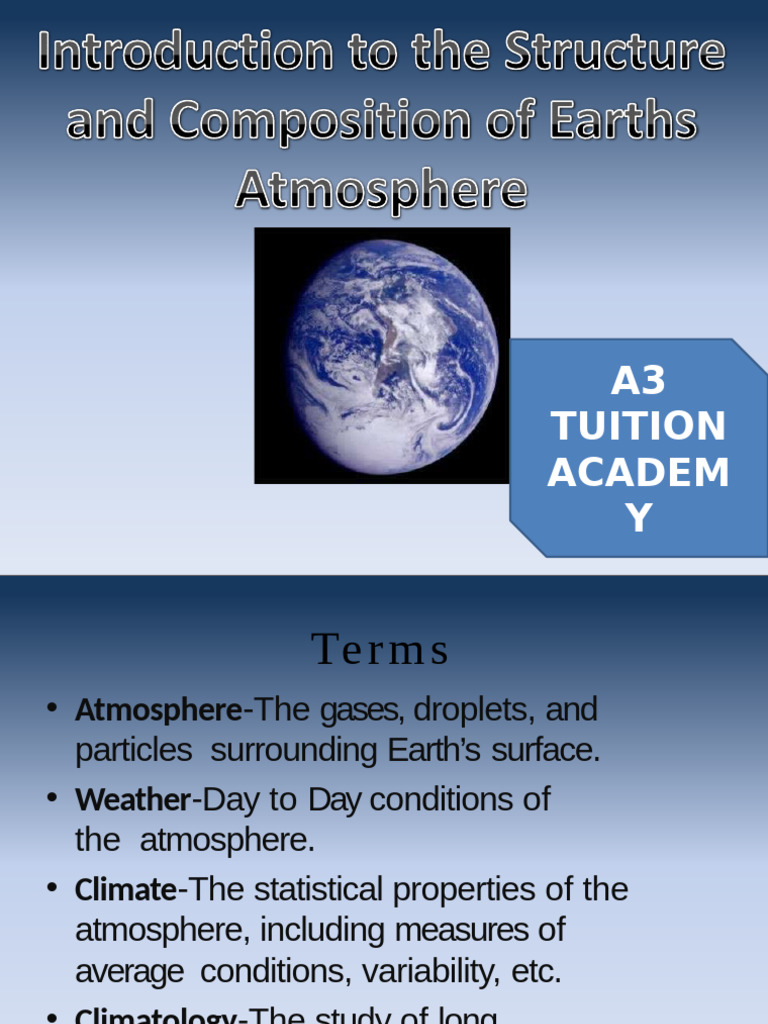 Atmosphere 1 PDF Atmosphere Atmosphere Of Earth