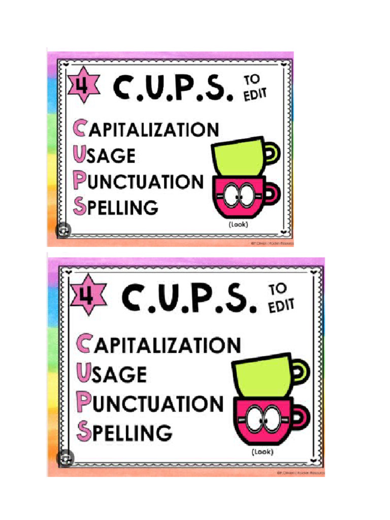 Cups | PDF