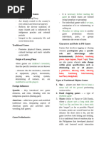 Philippine Traditional Target Games | PDF | Invasion | Ball Games