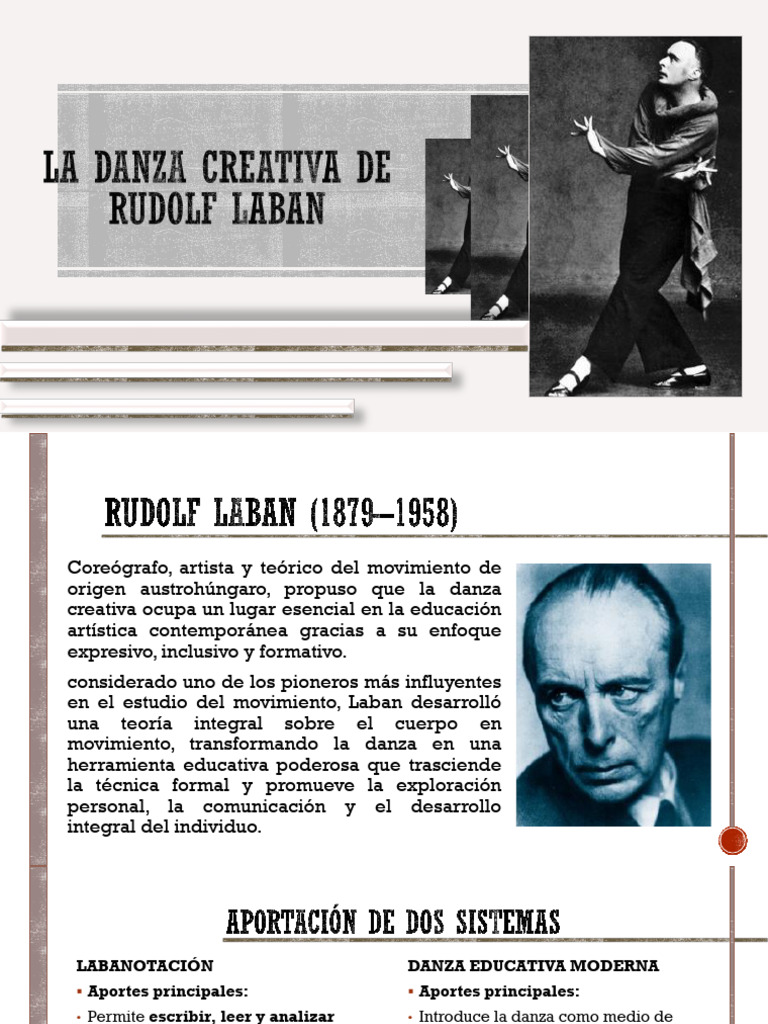 La Danza Creativa de Rudolf Laban | PDF | Bailes | Las emociones