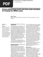 Download Factors Influencing Market and Entry Mode Selection by Andres Felipe Figueredo SN95231507 doc pdf