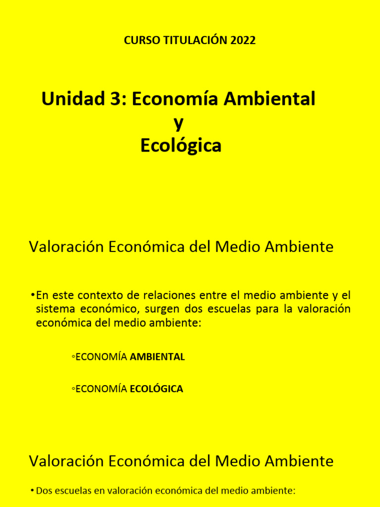 Clase 2 - 1 | PDF | Sustentabilidad | Entorno natural