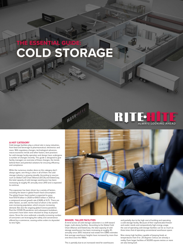 Cold Storage Facility Best Practices Guide | PDF | Refrigerator | Warehouse