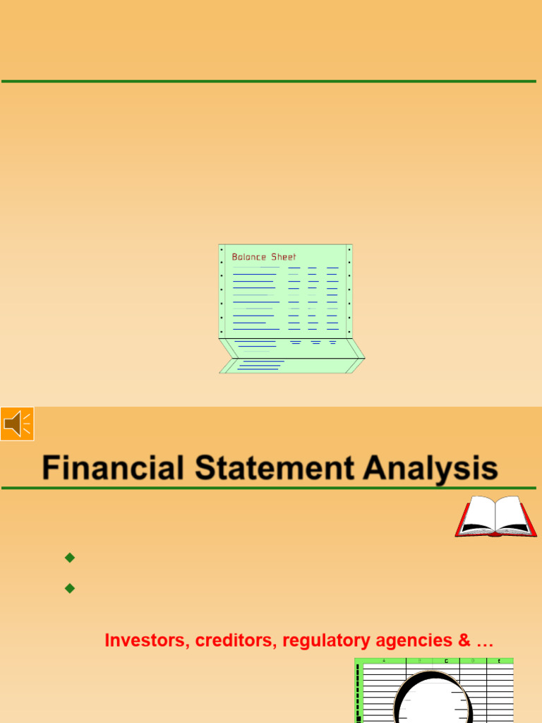 Financial Statement Analysis Guide | PDF | Equity (Finance) | Balance Sheet