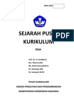 Sejarah Kurikulum