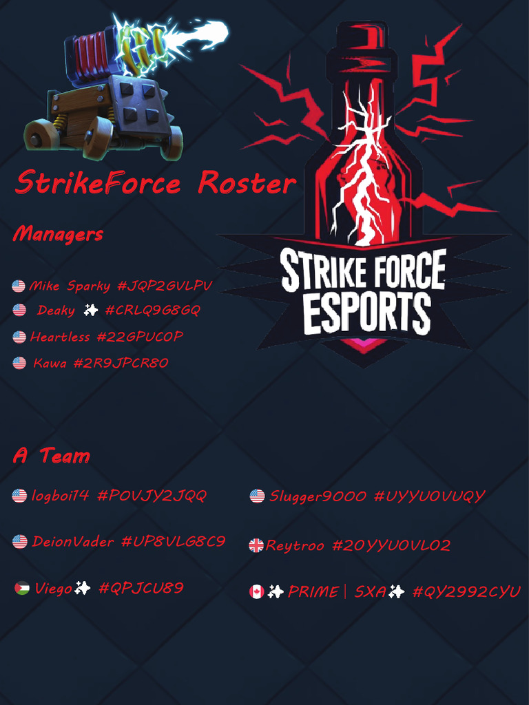 Strike Force Roster v3 | PDF