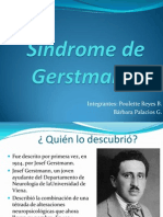 Síndrome de Gerstmanns