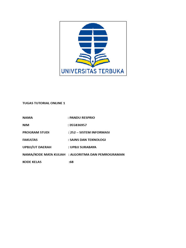 Algoritma Pemrograman dan Sejarah Java | PDF
