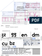 Development 01: Initial Sketches & Digital Letterforms - Typeface Production