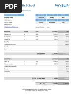 View and Print Payslips in Workday | PDF